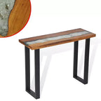 Teak Console Table 39.4" x 13.8" x 29.5"