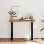 Teak Console Table 39.4" x 13.8" x 29.5"