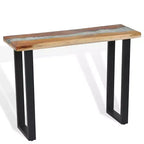 Teak Console Table 39.4" x 13.8" x 29.5"