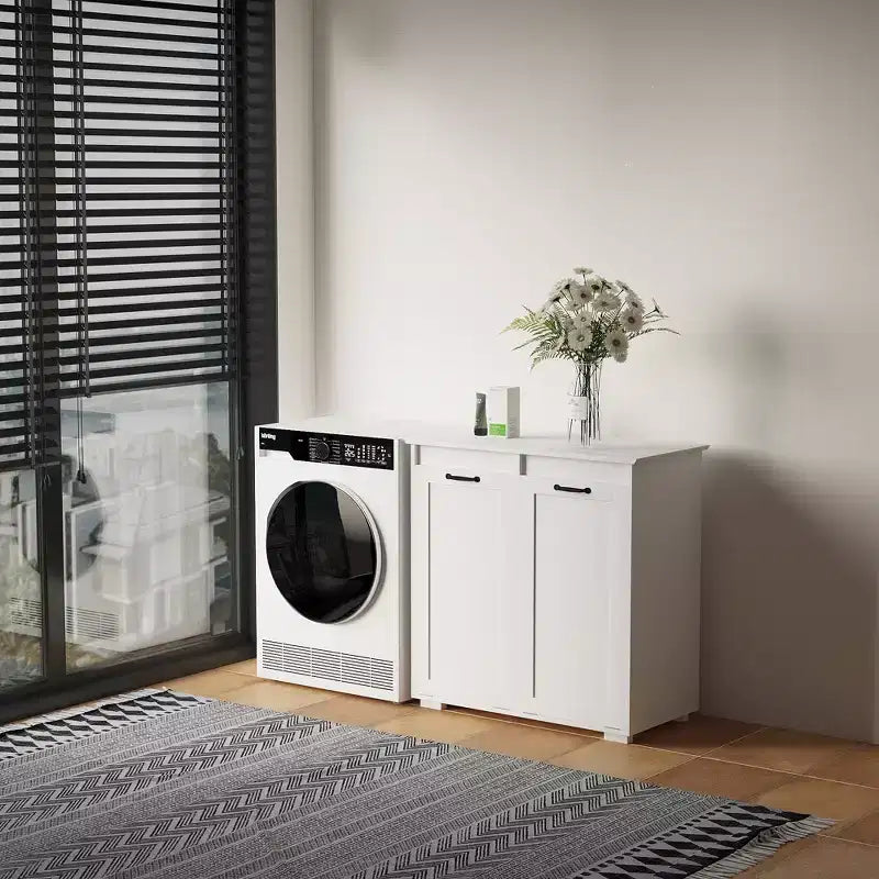 Laundry Cabinet with 2 Removable Liner Bags
