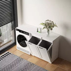 Laundry Cabinet with 2 Removable Liner Bags