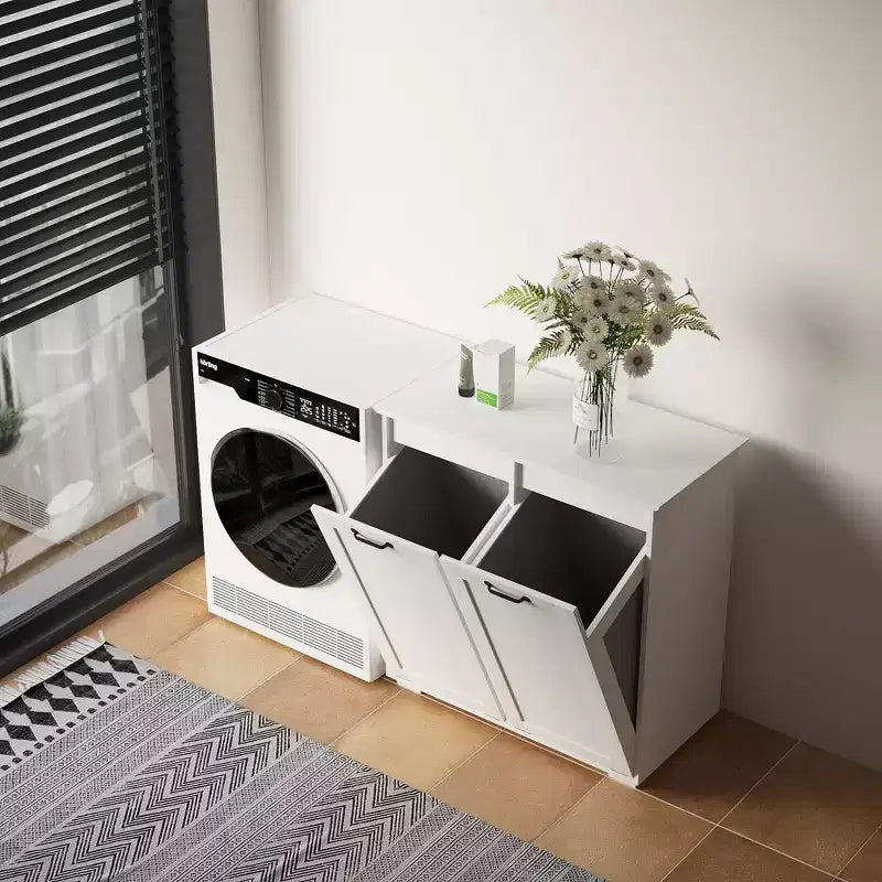 Laundry Cabinet with 2 Removable Liner Bags