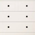 4-Drawer Chest of Drawers with White Melamine Finish