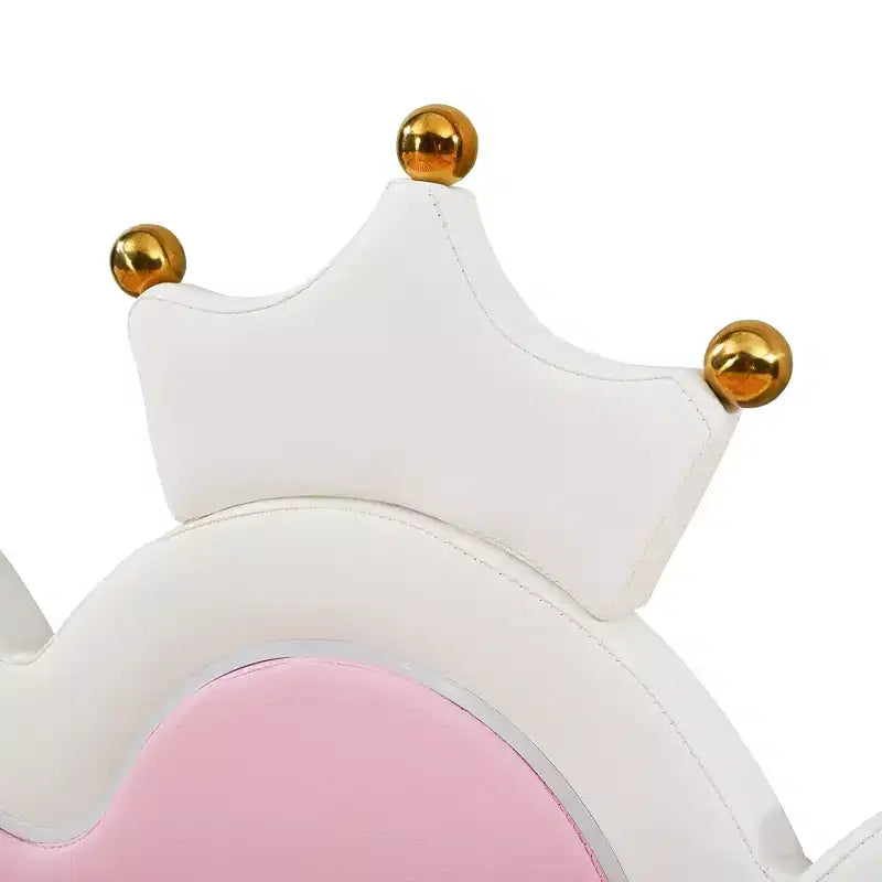 Upholstered Extendable Daybed with Crown Headboard and LED Lights, Twin Size
