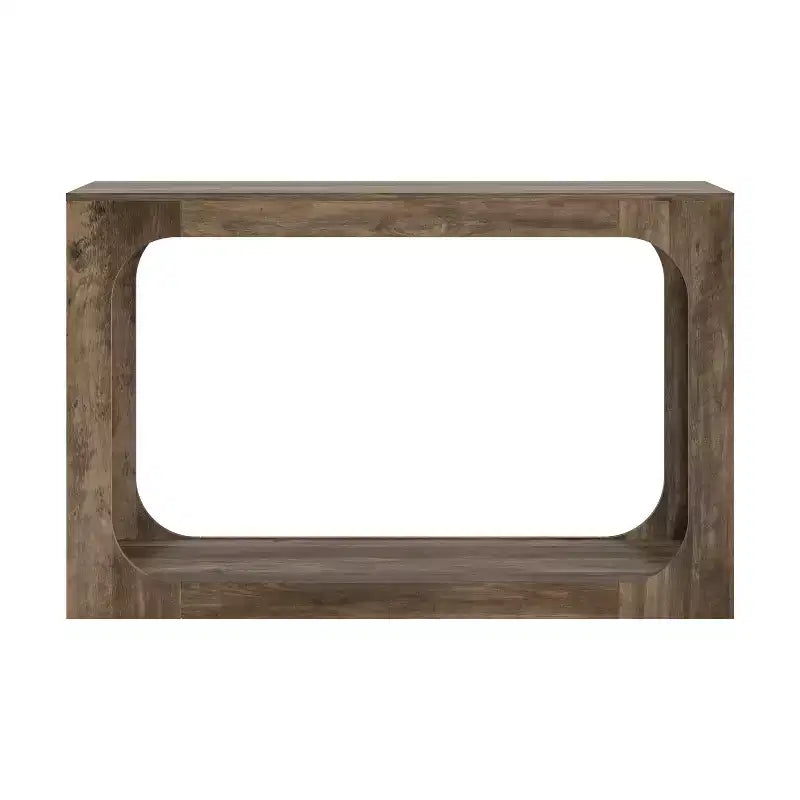 Console Table with Two-Tier Open Shelf, 47"W x 15.6"D x 30"H