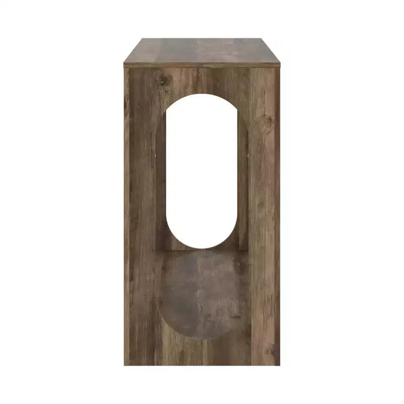 Console Table with Two-Tier Open Shelf, 47"W x 15.6"D x 30"H
