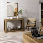 Console Table with Two-Tier Open Shelf, 47"W x 15.6"D x 30"H