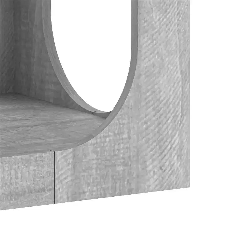 Console Table with Two-Tier Open Shelf, 47"W x 15.6"D x 30"H