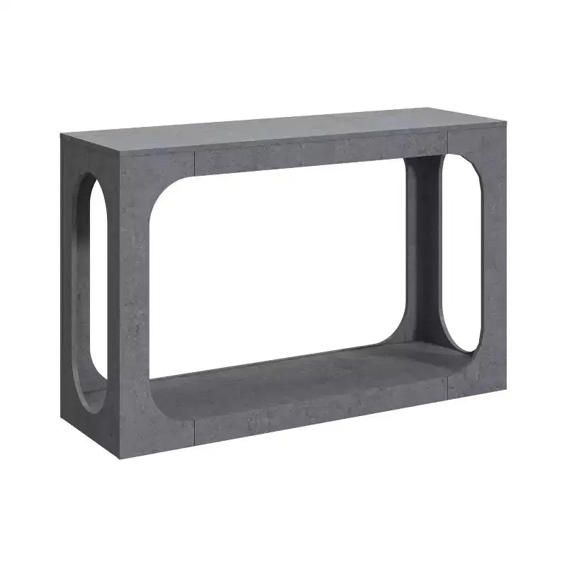 Console Table with Two-Tier Open Shelf, 47"W x 15.6"D x 30"H