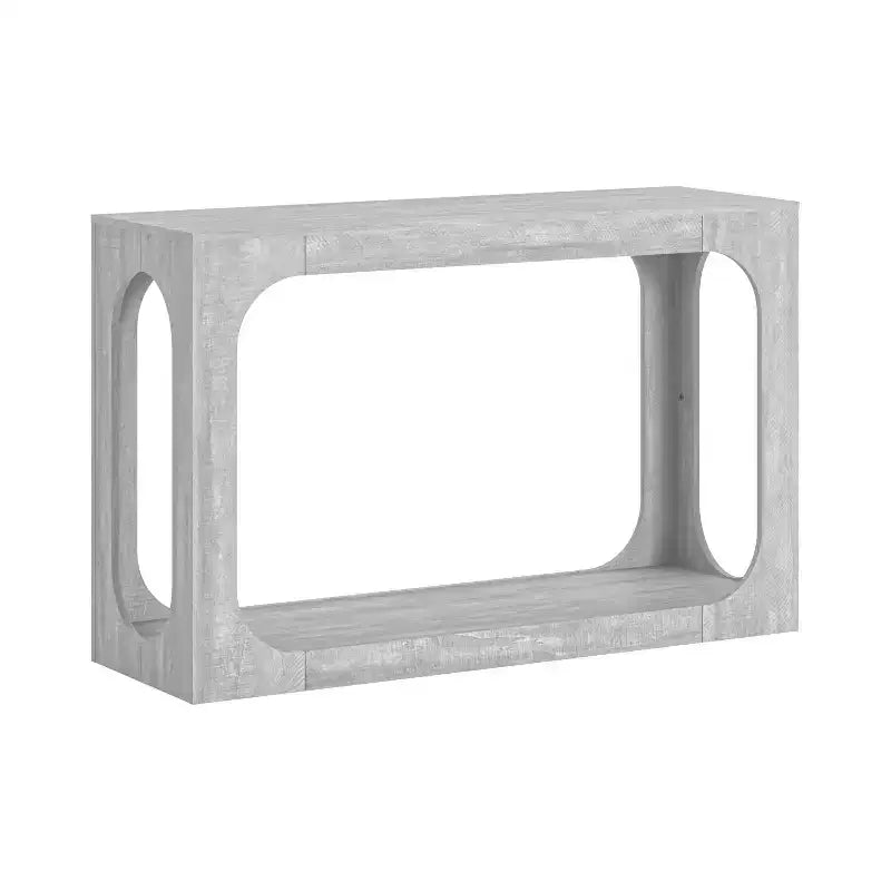 Console Table with Two-Tier Open Shelf, 47"W x 15.6"D x 30"H