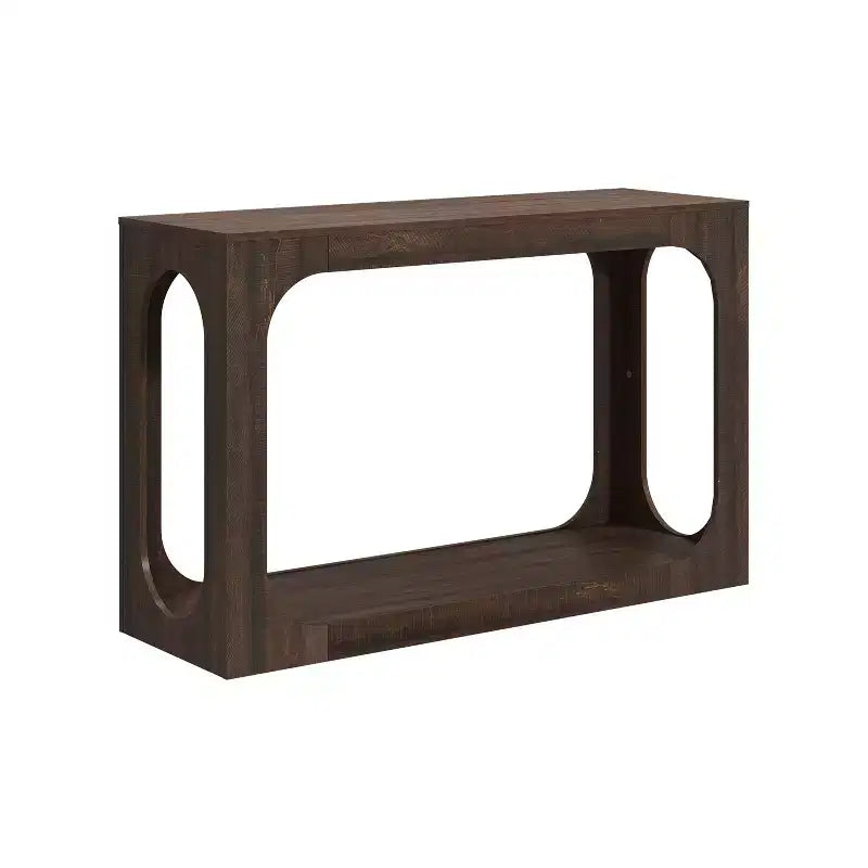Console Table with Two-Tier Open Shelf, 47"W x 15.6"D x 30"H