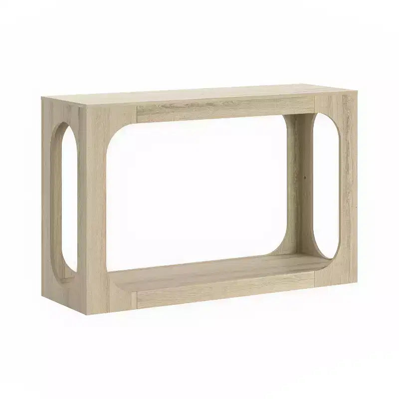 Console Table with Two-Tier Open Shelf, 47"W x 15.6"D x 30"H