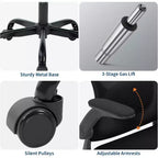 Ergonomic Office Chair with Adjustable Headrest and Flip-Up Armrests