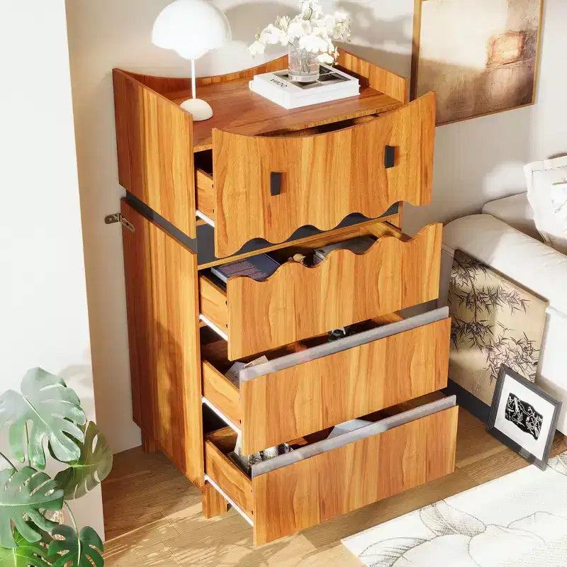 Monster-Shaped Vertical Dresser with 4 Drawers