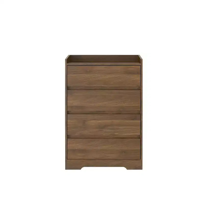 4 Drawer Vertical Dresser with Handle-Free Design