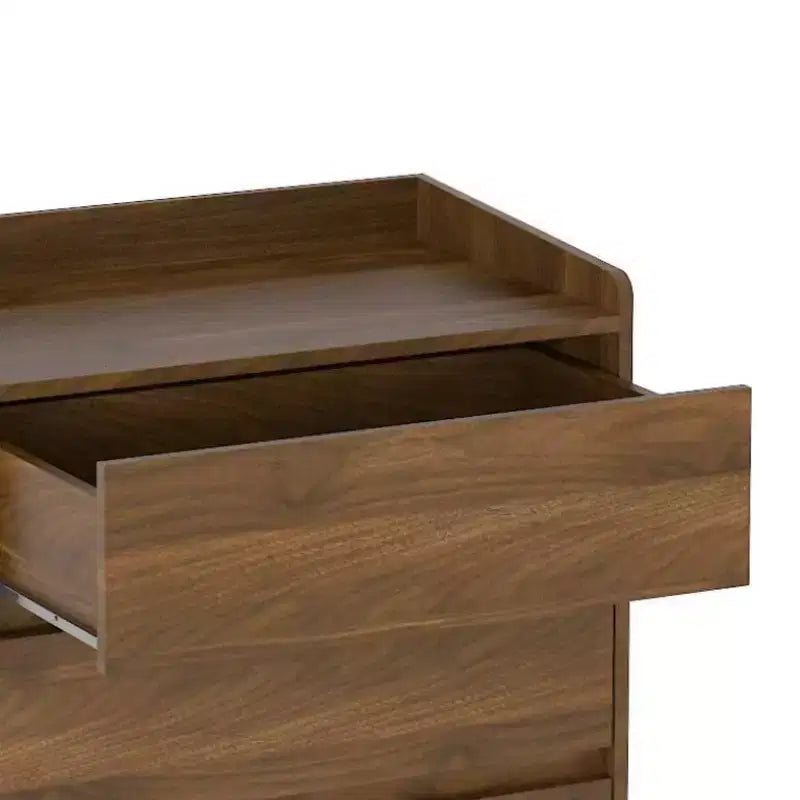 4 Drawer Vertical Dresser with Handle-Free Design