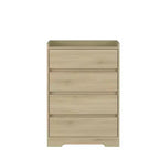 4 Drawer Vertical Dresser with Handle-Free Design