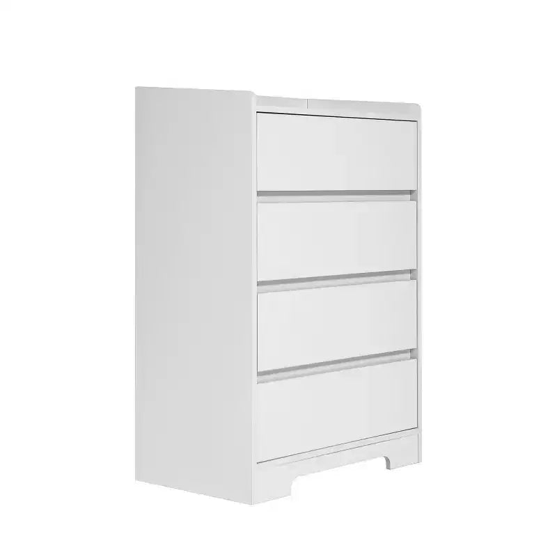 4 Drawer Vertical Dresser with Handle-Free Design