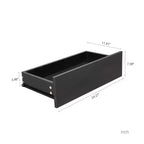 4 Drawer Vertical Dresser with Handle-Free Design