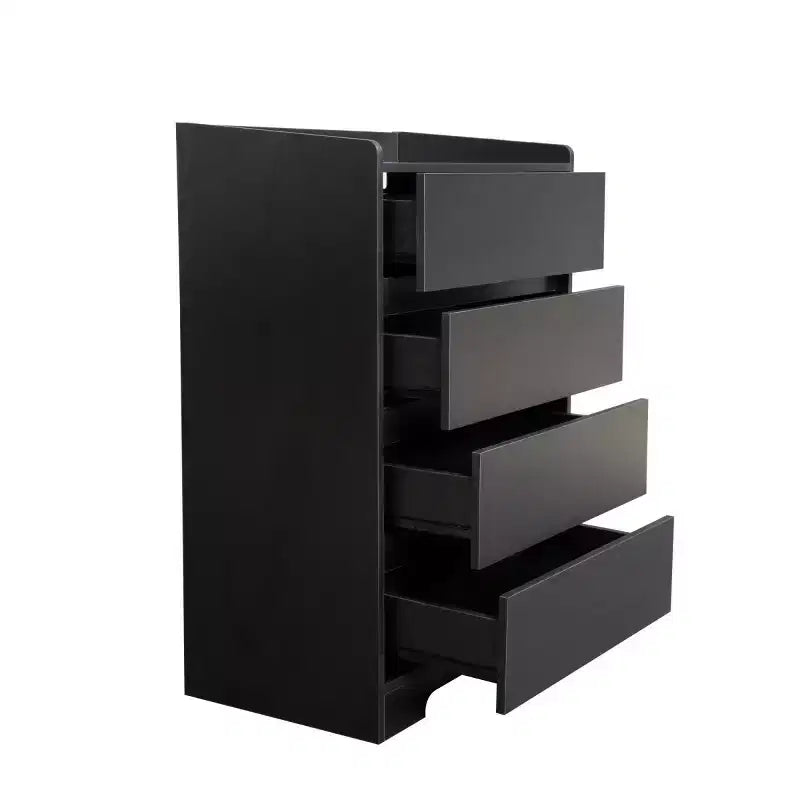 4 Drawer Vertical Dresser with Handle-Free Design