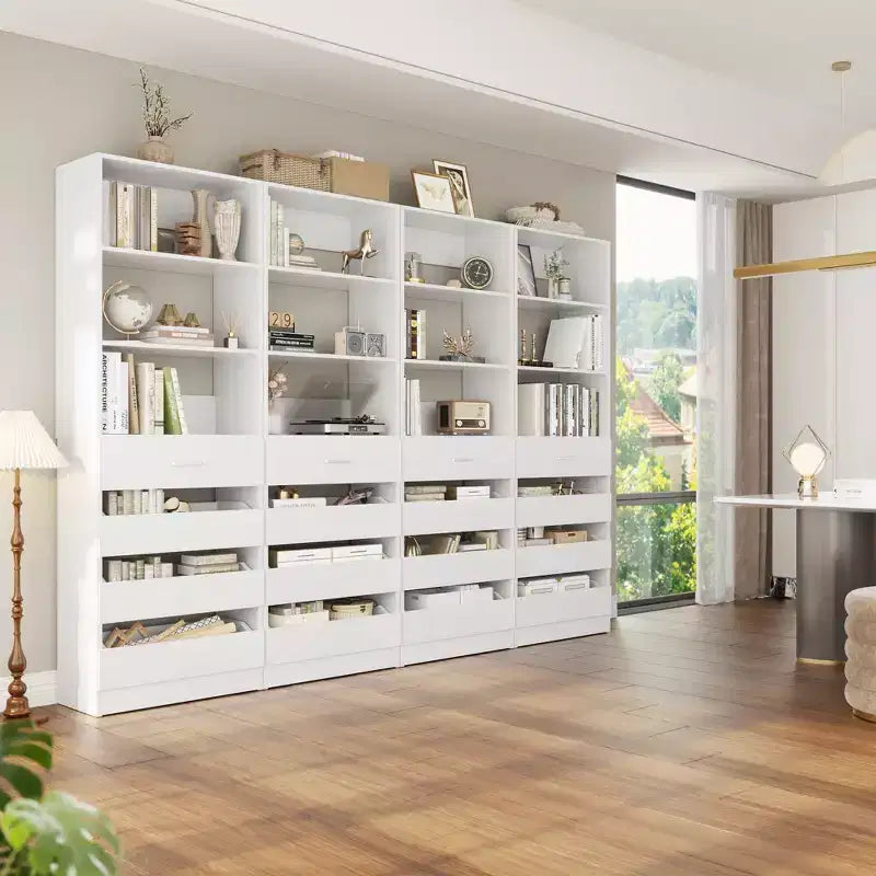 80-Inch Tall Pantry Cabinet with Drawers and Shelves
