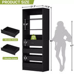 80-Inch Tall Pantry Cabinet with Drawers and Shelves
