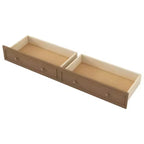 Full Size Corner Daybed with Storage Drawers and Bookcase Headboard