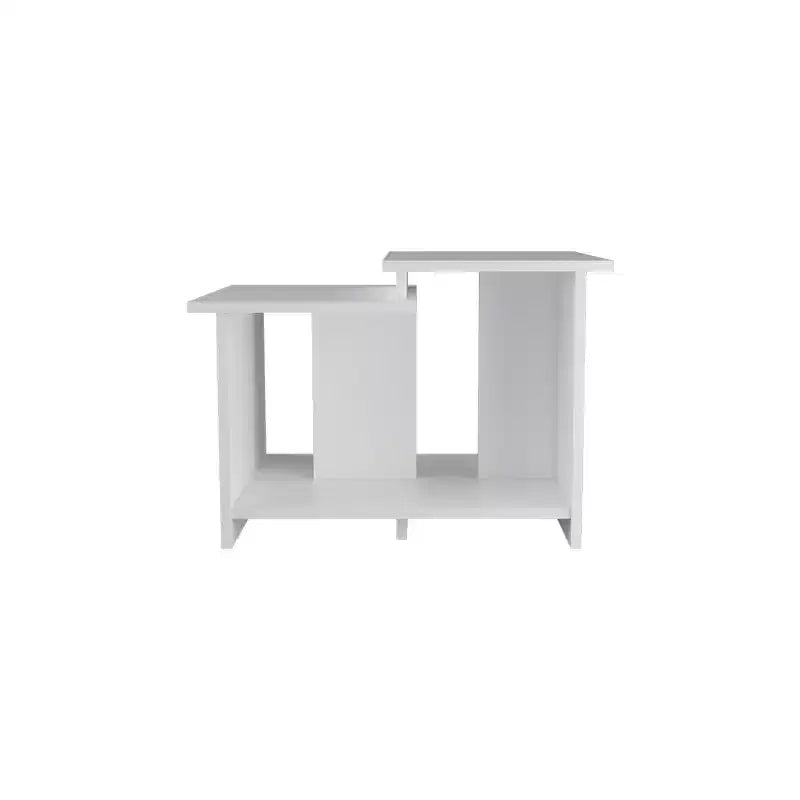Coffee Table with Open Storage, Melamine Finish