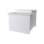 Coffee Table with Open Storage, Melamine Finish