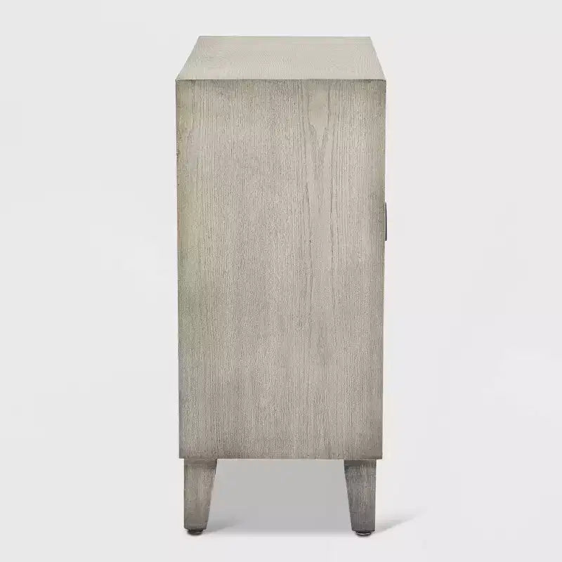 Bar Cabinet with Wine Storage - Gray