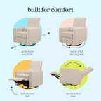Piper Recliner and Glider Chair