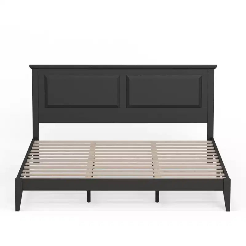 Cottage Style Solid Wood Platform Bed