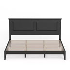 Cottage Style Solid Wood Platform Bed