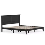 Cottage Style Solid Wood Platform Bed
