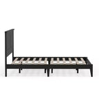 Cottage Style Solid Wood Platform Bed