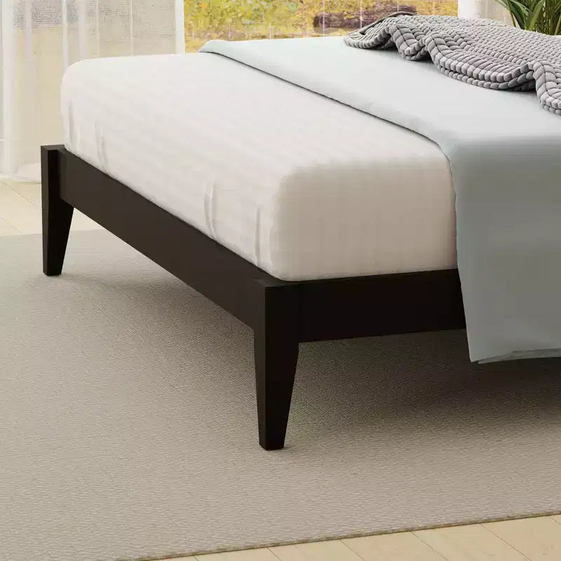 Cottage Style Solid Wood Platform Bed