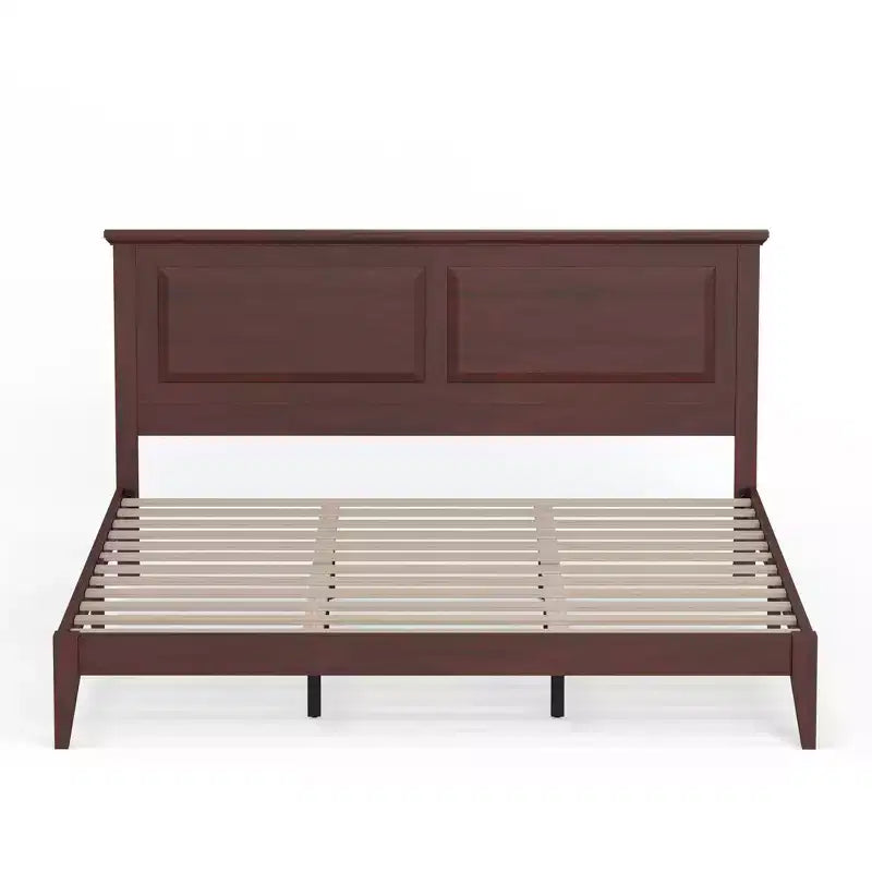 Cottage Style Solid Wood Platform Bed