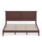 Cottage Style Solid Wood Platform Bed