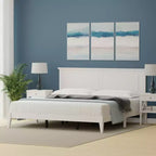 Cottage Style Solid Wood Platform Bed