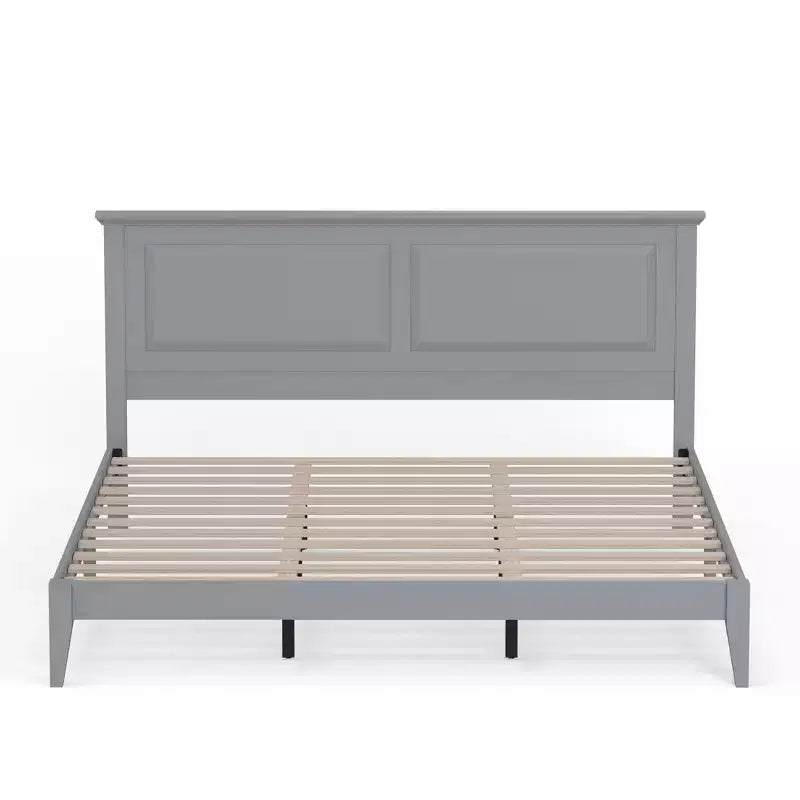 Cottage Style Solid Wood Platform Bed
