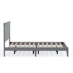 Cottage Style Solid Wood Platform Bed