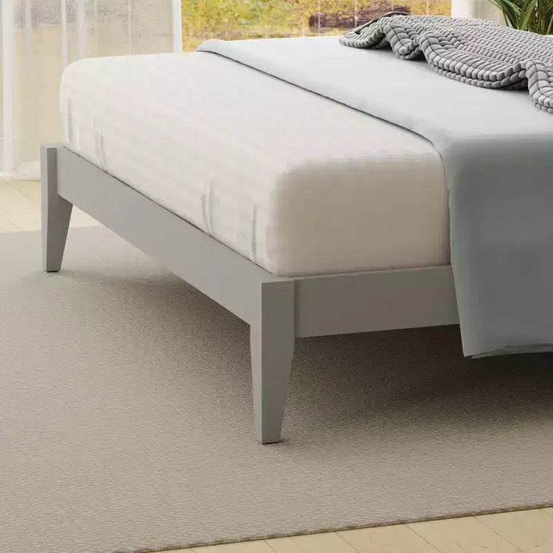 Cottage Style Solid Wood Platform Bed