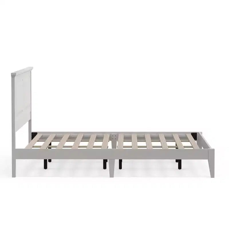 Cottage Style Solid Wood Platform Bed