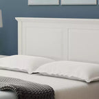 Cottage Style Solid Wood Platform Bed