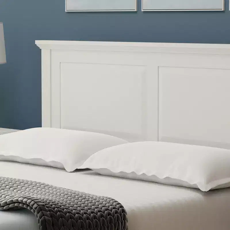 Cottage Style Solid Wood Platform Bed