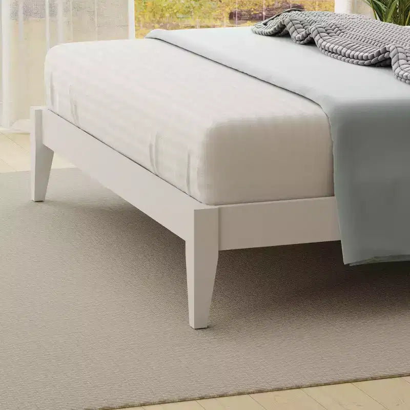 Cottage Style Solid Wood Platform Bed