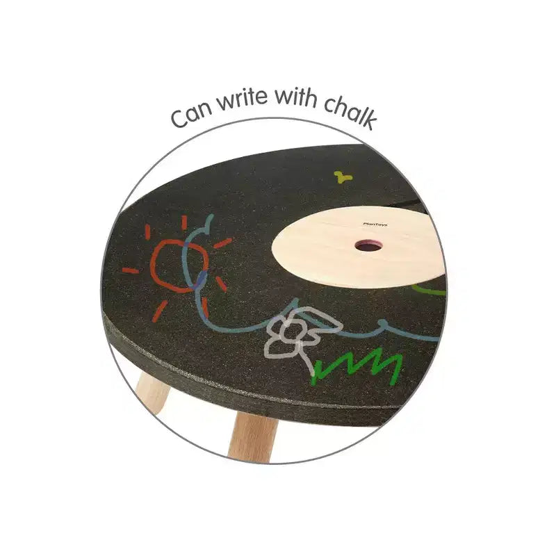 Round Rubberwood Kids Table